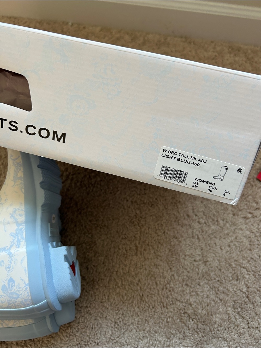 Hunter *LoveFancyShack rain boots. Size 8 - Picture 7 of 17